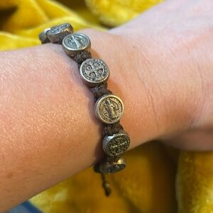 My Saint my hero adjustable bracelet.